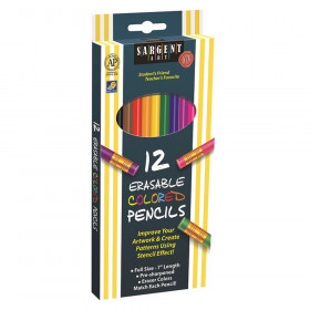 Erasable Colored Pencil, Pack of 12