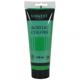 Acrylic Paint Tube, 120 ml, Cadmium Green Hue