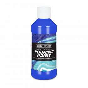 Acrylic Pouring Paint, 8 oz, Ultramarine Blue
