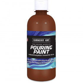Acrylic Pouring Paint, 16 oz, Burnt Umber