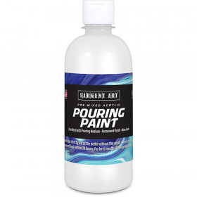 Acrylic Pouring Paint, 16 oz, White