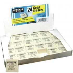 Soap Erasers, Pack of 24