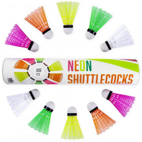 Neon Plastic Shuttlecocks