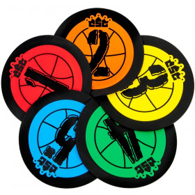 Hot Shots Training Markers, 5-pack