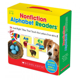 Nonfiction Alphabet Readers, Parent Pack, Pack of 26