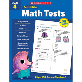 Success With Math Tests: Grade 4