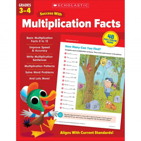 Success With Multiplication Facts: Grades 3-4