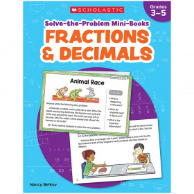 Solve-the-Problem Mini Books: Fractions & Decimals