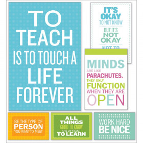 Inspirational Quotes Poster Set Bulletin Board