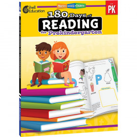 180 Days of Reading Workbook, Grade PreK