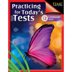 TIME For Kids: Practicing for Today's Tests Book, Language Arts, Level 2