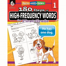 180 Days of High-Frequency Words for First Grade