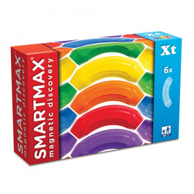 SmartMax Magnetic Set, 6 Extra Curved Bars