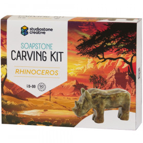 Rhino Soapstone Carving Kit