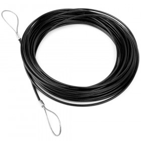47' Replacement Tennis Net Cable -  Black
