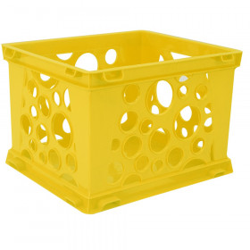 Mini Crate, School Yellow