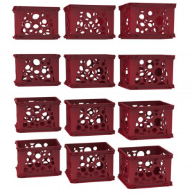 Mini Crate, Red, 12-Pack