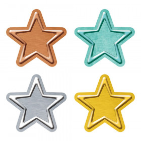 I  Metal Stars Mini Accents Variety Pack, 36 Count