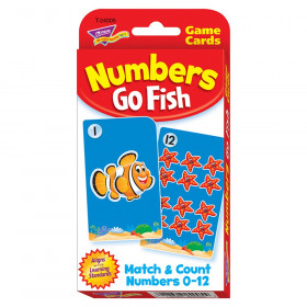 Numbers Go Fish Challenge Cards