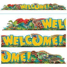 Welcome Discovering Dinosaurs™ Quotable Expressions® Banner – 10 Feet