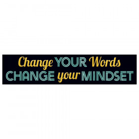Change your words... Quotable Expressions Banner, 3'