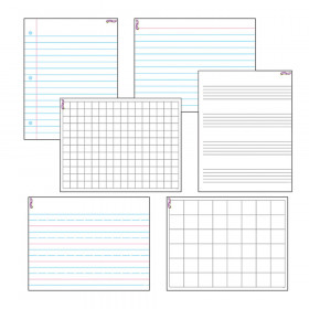 Papers & Grids Wipe-Off Charts Combo Pack