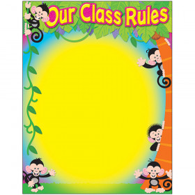 Our Class Rules Monkey Mischief® Learning Chart