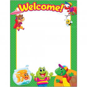Welcome Playtime Pal Learning Chart Classroom Basics