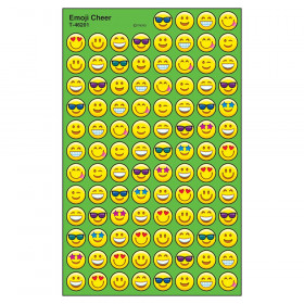 Emoji Cheer superSpots Stickers, 800 ct