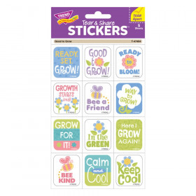 Good to Grow Tear & Share Stickers, 60 Count