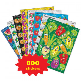 Sparkle Stickers Assortment Pack, 800 Stickers