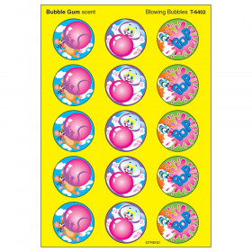 Blowing Bubbles/Bubblegum Stinky Stickers, 60 ct.