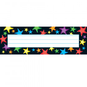 Gel Stars Desk Toppers Name Plates, 36 ct