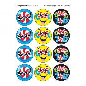 Candy Compli-MINTS/Peppermint Stinky Stickers, 48 Count