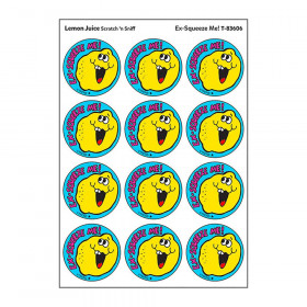Ex-Squeeze Me!/Lemon Juice Scented Stickers, Pack of 24