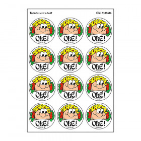 Olé!/Taco Scented Stickers, Pack of 24