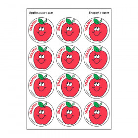 Snappy!/Apple Scented Stickers, Pack of 24