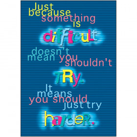 Just because something is... ARGUS Poster, 13.375" x 19"