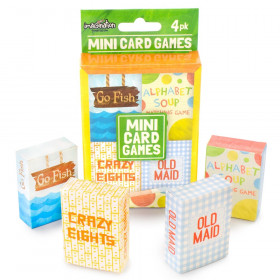 Mini Card Games -  4-pack