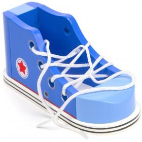 Cool Kicks Blue Lacing Sneaker