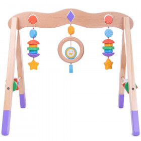 Little Olympians Wooden Baby Gym