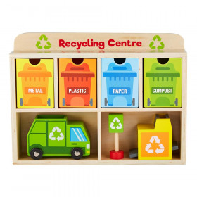 Reduce and Reuse Recycling Center Playset