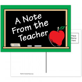 A Note from the Teacher Postcards, Pack of 30