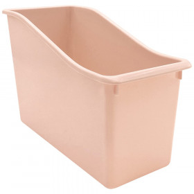 at Home Pink Tinted Storage Container with Dual Hinging Lid, (52L)