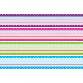 Bright Colors Polka Dots Sentence Strips