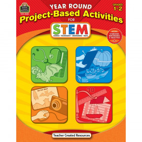 Year Round Project-Based Activities for STEM Book, Grades 1-2