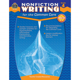 Nonfiction Writing for the Common Core (Gr. 4)