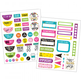 Polka Dots Numbers Stickers - TCR3567