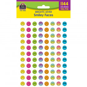 Brights 4Ever Smiley Faces Mini Stickers Valu-Pack