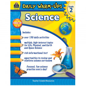 Daily Warm-Ups Science Book, Grade 2